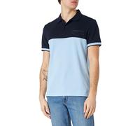 Poloshirt mit Colour-Blocking-Design XL men Dunkelblau