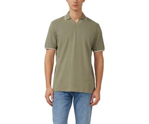 s.Oliver Poloshirts Army Green Größe: L | Poloshirts Outlet | Herren | Grün