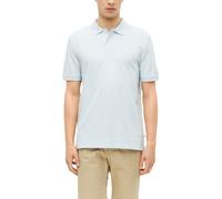 Piqué-Poloshirt mit Kontrast-Details L blau 2178944.5110.L