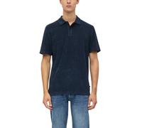 Polo-Shirt aus Strukturfrottee XXL blau 2181210.5978.XXL