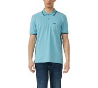 Poloshirt aus Flammgarn-Piqué 3XL türkis 2175894.6603.3XL