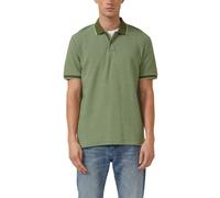 Strukturiertes Poloshirt aus Baumwolle in Two-Tone-Optik 3XL olive 2174584.79G5.3XL
