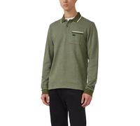 s.Oliver Langarm-Polo mit Bündchen in Melange-Optik Grün XL 2172364.79W1.XL