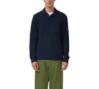 Strukturiertes Baumwoll-Poloshirt 3XL blau 2174585.5978.3XL