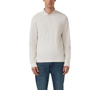 Langarm-Poloshirt aus Baumwoll-Piqué mit Bündchen M creme 2170160.9000.M