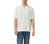 Strukturiertes Poloshirt mit Reißverschluss im Modern Fit M creme 2175898.0200.M