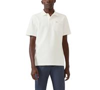 s.Oliver Poloshirt Strukturiert mit Brusttasche – 100% Baumwolle Creme XXL