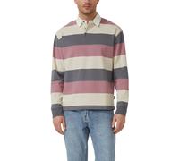 Softes Langarm-Poloshirt im Relaxed Fit L pink|mehrfarbig 2175459.44G2.L