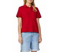 s.Oliver Verkürztes Poloshirt aus Baumwollpiqué mohnrot 48