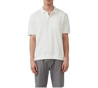 Poloshirt im Relaxed Fit mit Struturstreifen XL weiß 2163495.0120.XL