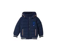Pufferjacke mit Fleece-Futter und Kontraststreifen 140 blau 2171535.5836.140