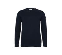 Strickpullover mit Raglanärmeln und Strukturmix XXL blau 2160074.5978.XXL