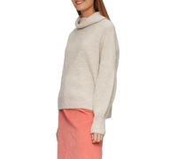 Oversized Pullover mit Rollkragen 36 Beige