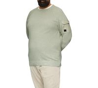 Strickpullover mit Raglanärmeln und Strukturmix 3XL Beige 2160074.80W0.3XL