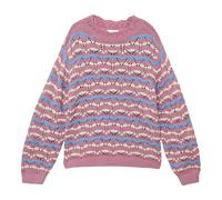 Strickpullover mit Lochmuster 92/98 Rosa 2169468.41X3.92_98