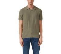 s.Oliver Strick-Poloshirt in Flammgarnstruktur