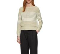 s.Oliver Pullover aus leichtem Lochstrick mit dekorativen Knöpfen