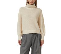 s.Oliver Oversize-Strickpullover mit Rollkragen Beige Melange Größe 38