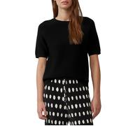 Strickpullover mit feiner Rippstruktur 34 schwarz 2163623.9999.34