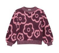 s.Oliver Pullover Blumen 116 beere/rosa gestrickt