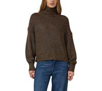 Oversize-Strickpullover mit weiten Ärmeln und Rollkragen 46 braun 2170821.8945.46