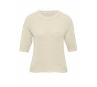 Strickpullover aus Bändchengarn mit 3/4-Ärmeln 42 beige 2161782.81X1.42