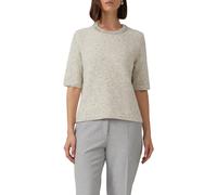 Softer Kurzarm-Pullover aus Wollmix 46 Beige 2170659.9305.46