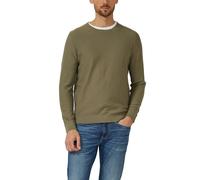 s.Oliver Herren Strickpullover - Regular Fit, Flammgarn, Crew Neck