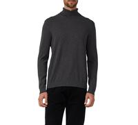 Rollkragenpullover aus reiner Baumwolle S grau 2172248.9898.S