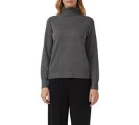 Rollkragenpullover aus Viskosemix 42 grau 2169705.97W3.42