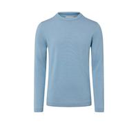 Fein gestreifter Pullover mit Crew Neck und abgesetzten Bündchen XXL türkis|weiß 2172260.62G1.XXL