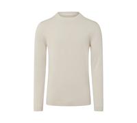 Fein gestreifter Pullover mit Crew Neck und abgesetzten Bündchen L weiß|creme 2172260.90G1.L