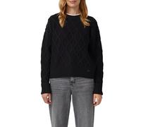 s.Oliver - Strickpullover schwarz - Gr. - 46