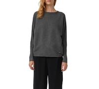 Pullover in Rippstruktur mit Fledermausärmeln 38 grau 2171603.97W3.38