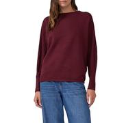 Pullover in Rippstruktur mit Fledermausärmeln 40 rot 2171603.3902.40