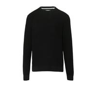 Strickpullover mit Musterstruktur L schwarz