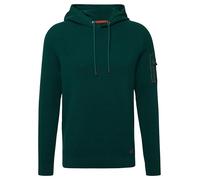 Struktur-Hoodie im Materialmix mit Ärmeltasche XL olive 2170224.7953.XL