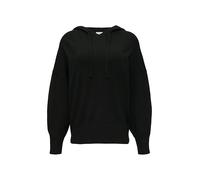 Oversized Strickpullover aus Viskosemix 38 schwarz