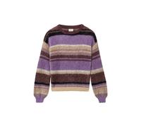s.Oliver Strickpullover Flauschig Loose Fit – mehrfarbig lila – Größe 146/152