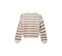 Gestreifter Grobstrickpullover im Loose Fit 170/176 beige|mehrfarbig 2170595.0406.170_176