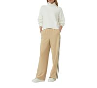 s.Oliver Strickpullover 2172631 – Kuschelig, breiter Rollkragen, Baumwoll‑Mix, Creme, Gr. 42