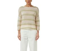 Strickpullover mit Pailletten und U-Boot-Ausschnitt M beige|mehrfarbig 2177298.04X1.M