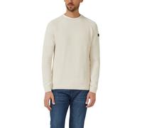 Baumwollpullover mit Raglanärmeln und Logo-Patch XXL creme 2169512.9000.XXL