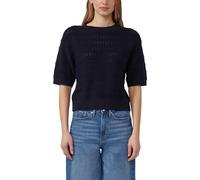 Ajour-Pullover mit Halbarm 38 blau 2176579.5959.38