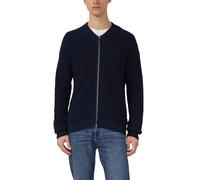 Strickjacke mit Bomberkragen und Zwei-Wege-Reißverschluss M blau 2174328.5978.M