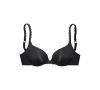 Push-up-BH S.OLIVER "Camille", Damen, Gr. 85, Cup B, schwarz, Microtouch, Obermaterial: 72% Polyamid, 15% Polyester, 13% Elasthan, Basic, Basic, BHs Push-up-BH, mit nahtlos vorgeformten Cups (77345821