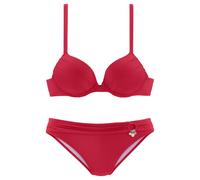 S.OLIVER Push-Up-Bikini Damen rot Gr.36 Cup A