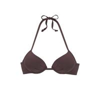 Push-Up-Bikini-Top S.OLIVER "Rome" Gr. 36, Cup B, braun Damen Bikini-Oberteile (97600560-36) braun