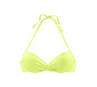 S.OLIVER Push-Up-Bikini-Top Damen lime Gr.40 Cup B