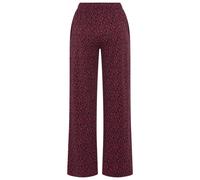S.OLIVER Pyjamahose Damen bordeaux-gemustert Gr.32/34